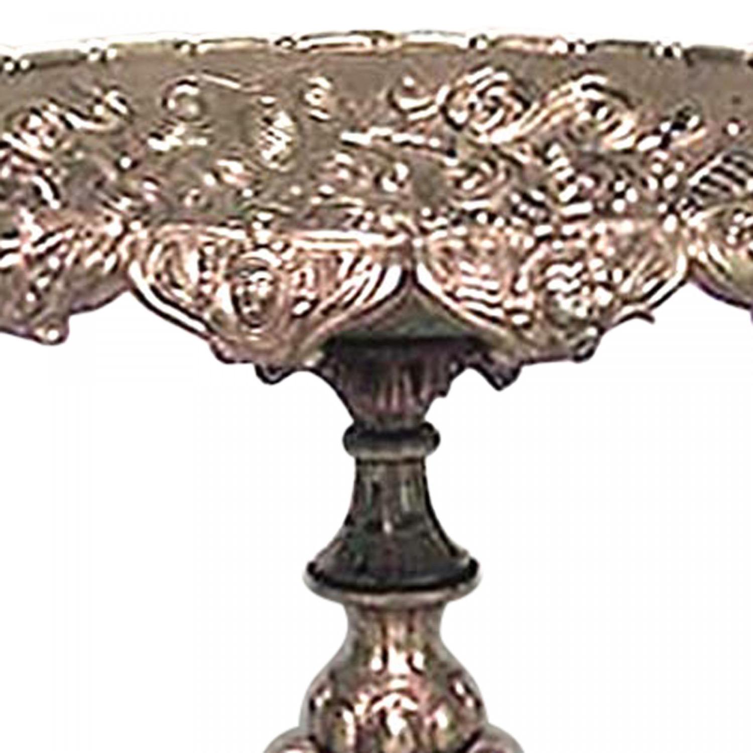 Paire de compotiers en bronze de style Louis XV Bon état - En vente à Queens, NY