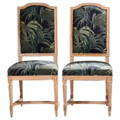 Pair of French Louis XV Style Chairs, 1950s