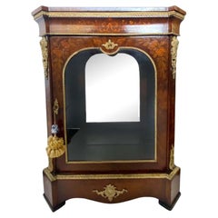 Pair of French Louis XV Style Display Vitrine Cabinets