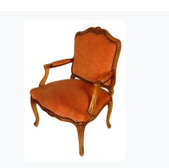 Pair of French Louis XV Style Fauteuils, circa 1940
