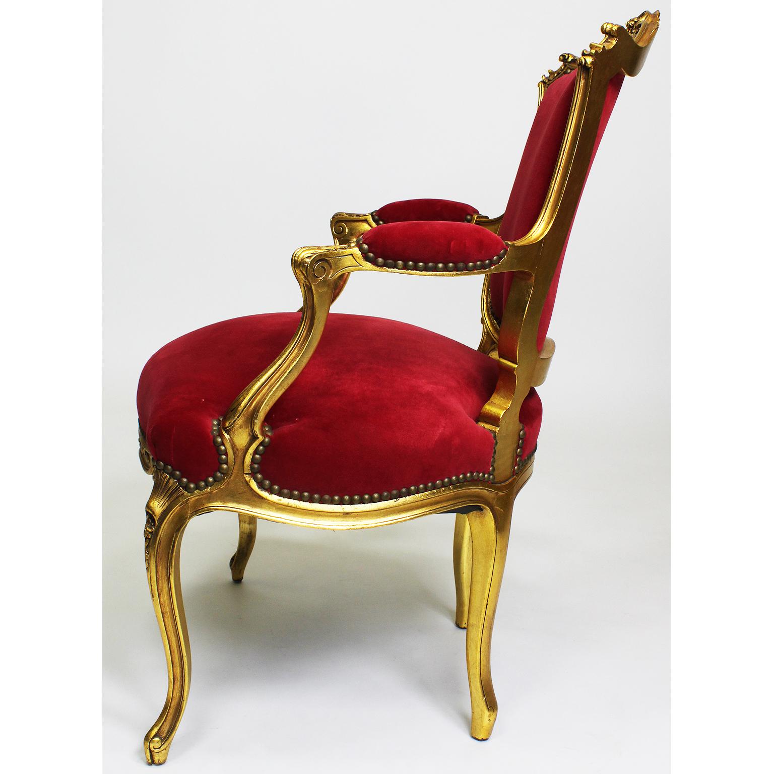 rococo fauteuil chair