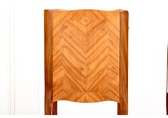 Pair Of French Louis XV Style Night Stand With Faux Books