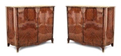 Pair of French Louis XV Kingwood Commodes