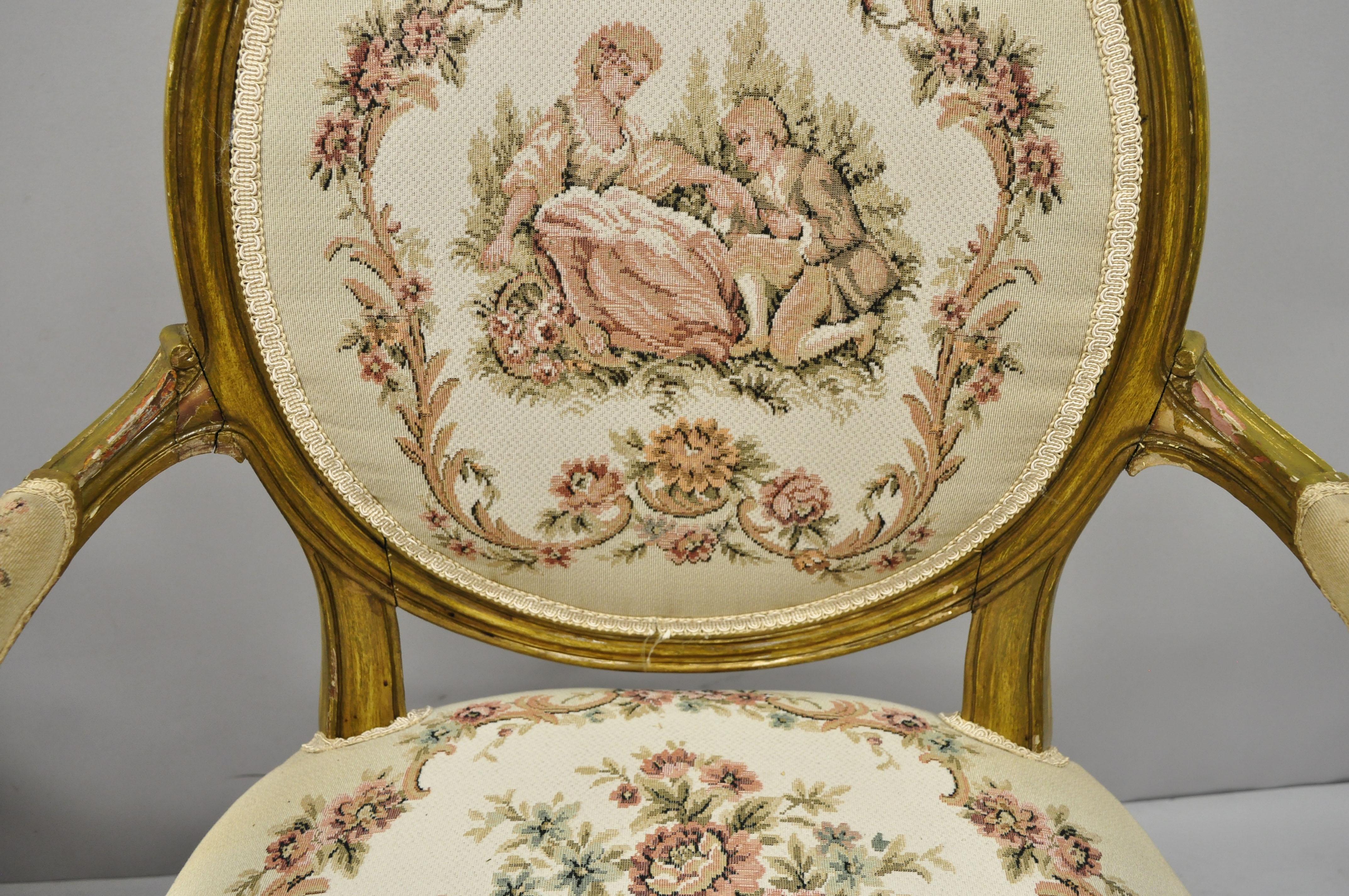 french victorian chair