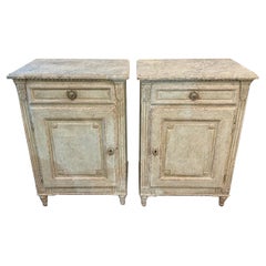 Antique Pair of French Louis XVI Cabinets