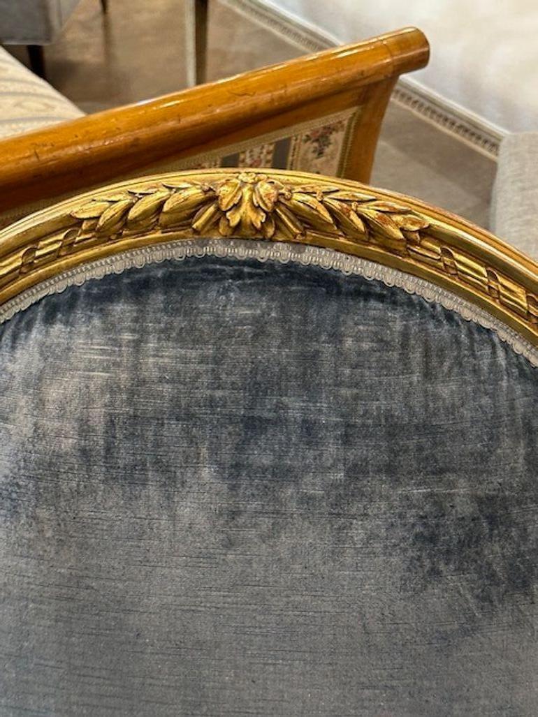 Pair of French Louis XVI Chairs In Good Condition For Sale In Dallas, TX