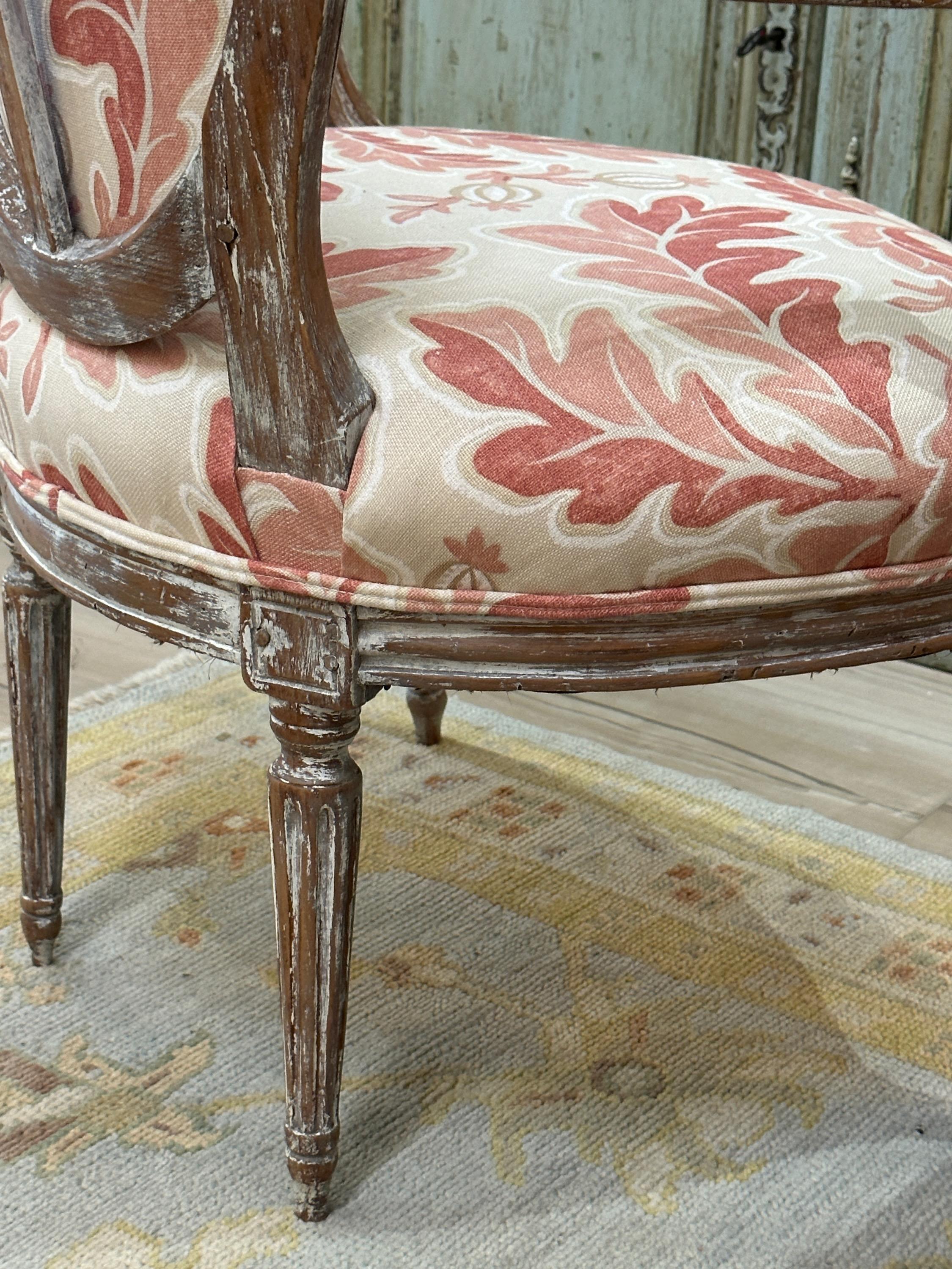 Pair of French Louis XVI Fauteuils 2