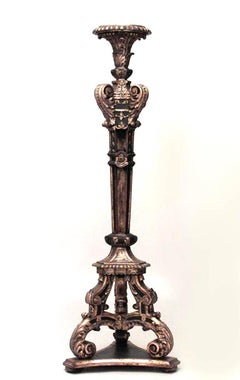 Pair of Regence Gilt Pedestals