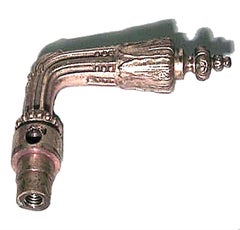 Pair of French Louis XVI Style Bronze Door Handles