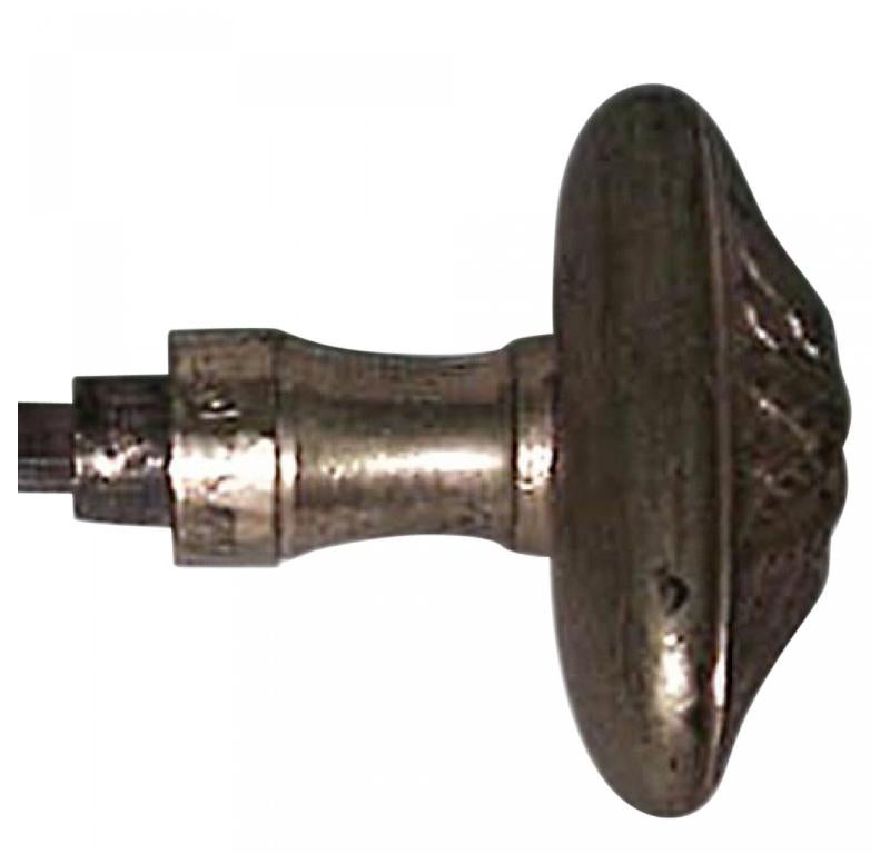 Fatto a mano Coppia di maniglie di porte francesi in bronzo in stile Luigi XVI in vendita