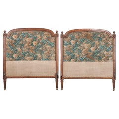 Antique Pair of French Louis XVI-Style Twin Headboards