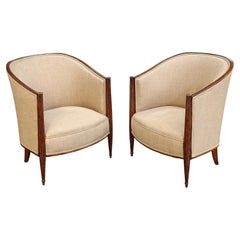 Ein Paar französische Loungesessel im Art-Déco-Stil (Preise pro Stück)