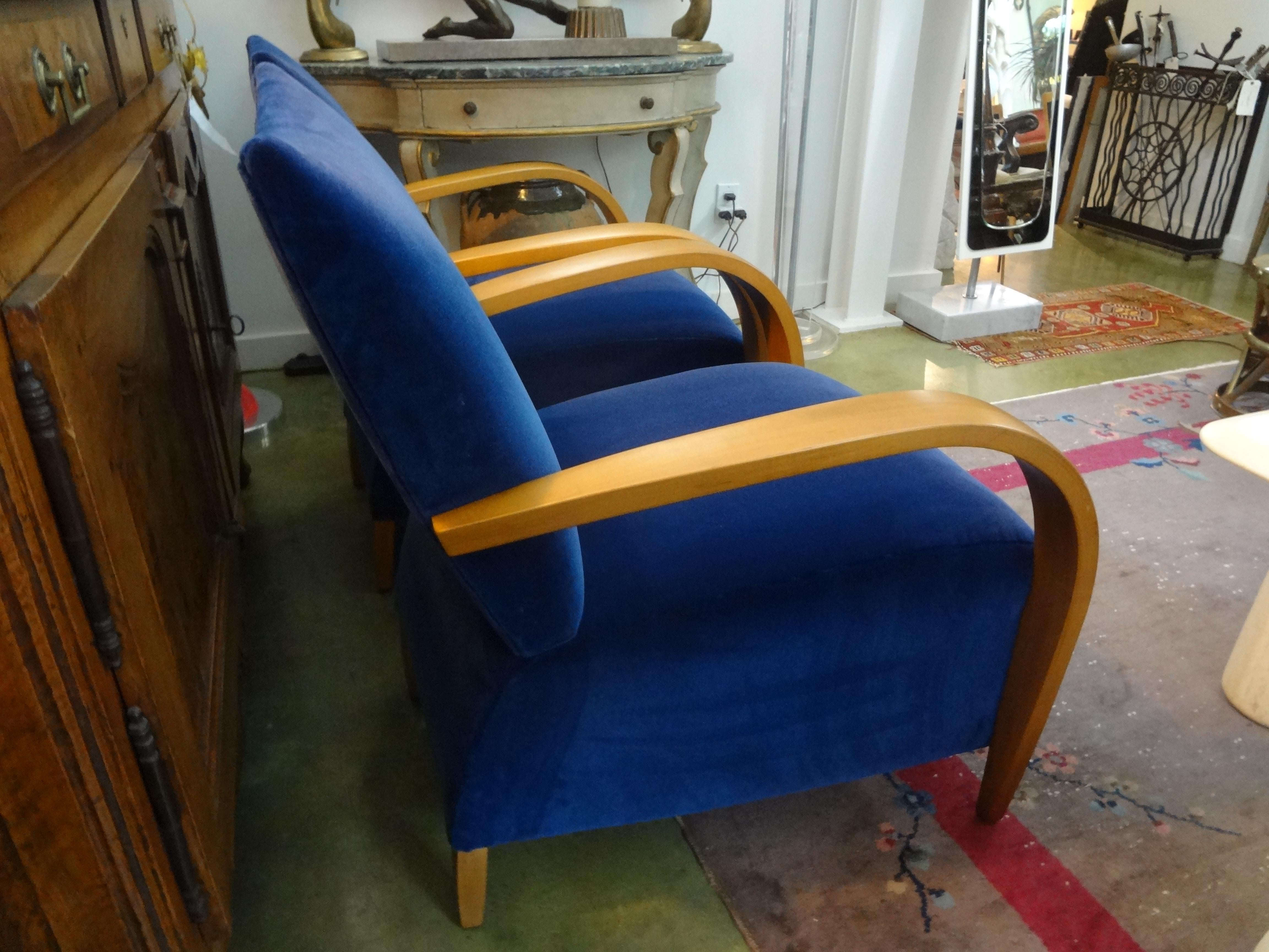 Pair of French Lounge Chairs in the Manner of André Arbus 3
