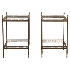 Pair of French Maison Bagues End Tables