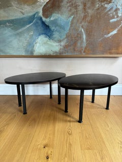 Pair of French Maison Jansen style 1970’s side tables
