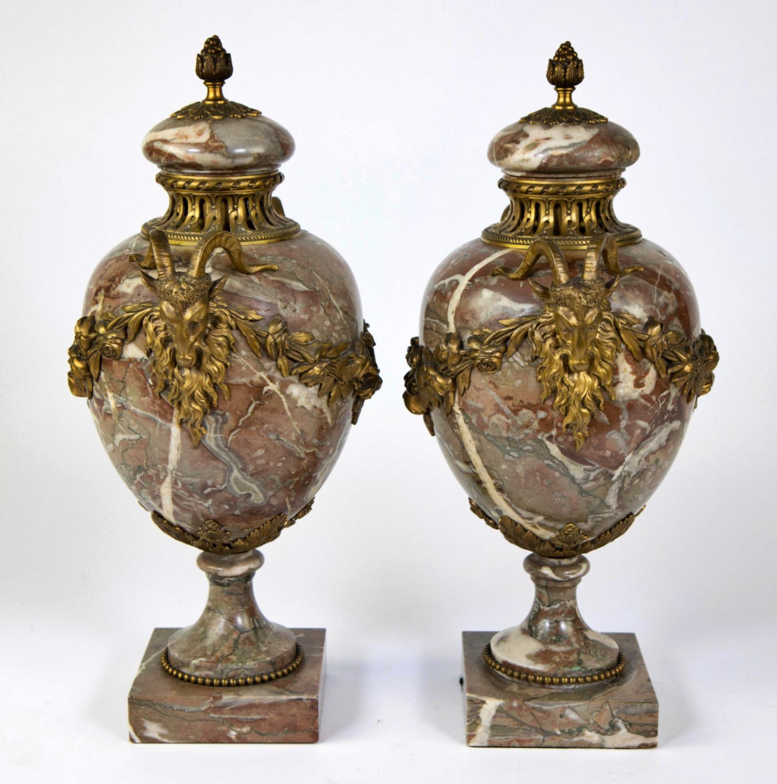 Pair of French Marble 