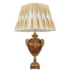 Pair of French Mid-19th Century Louis XVI Style Lamps