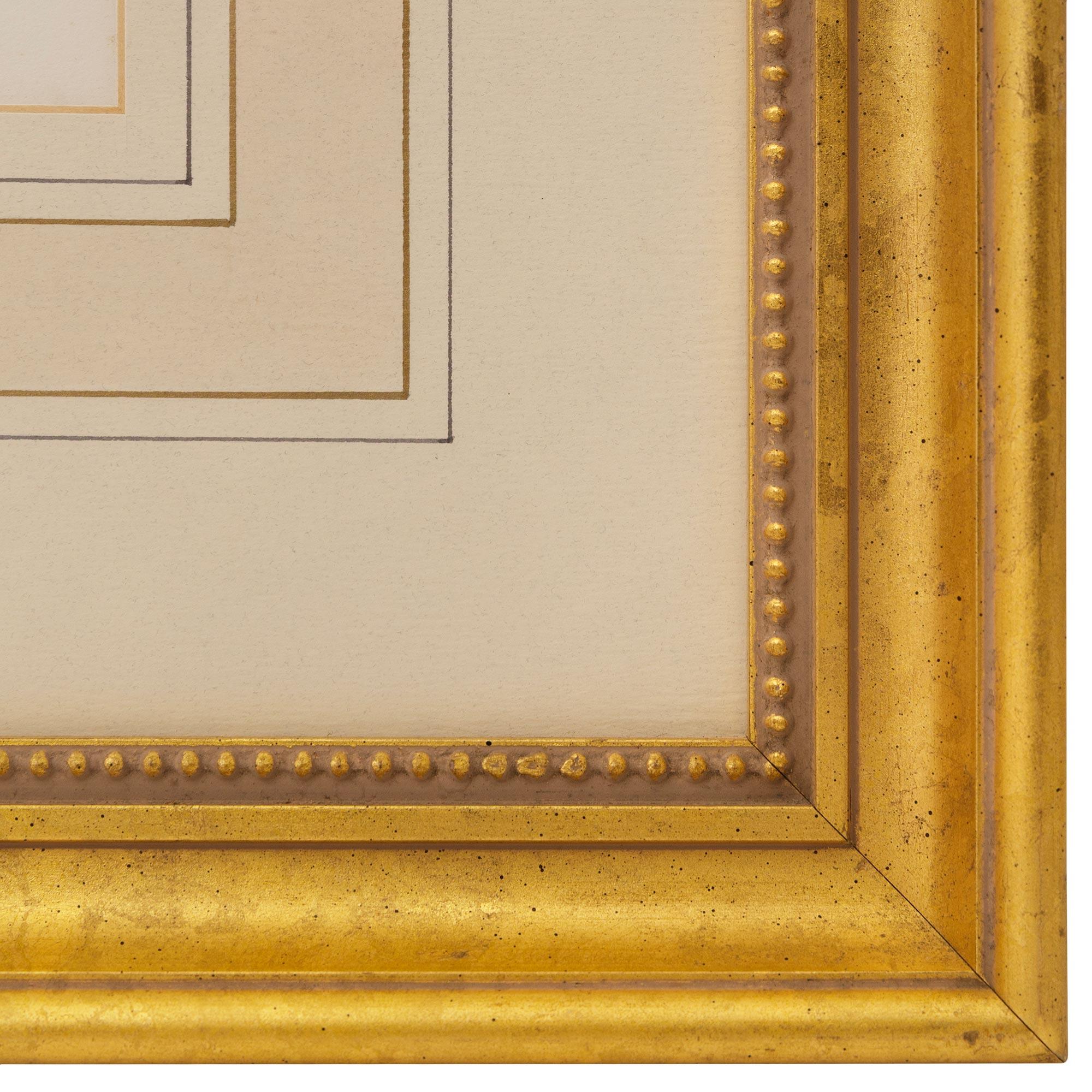 Paar französische neoklassizistische St. des 19. Drucke von Bacchus und Merkur im Angebot 3