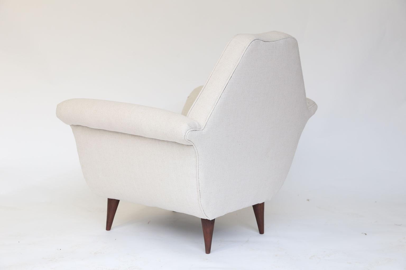 20th Century Pair of French Mid-Century Modern Chairs