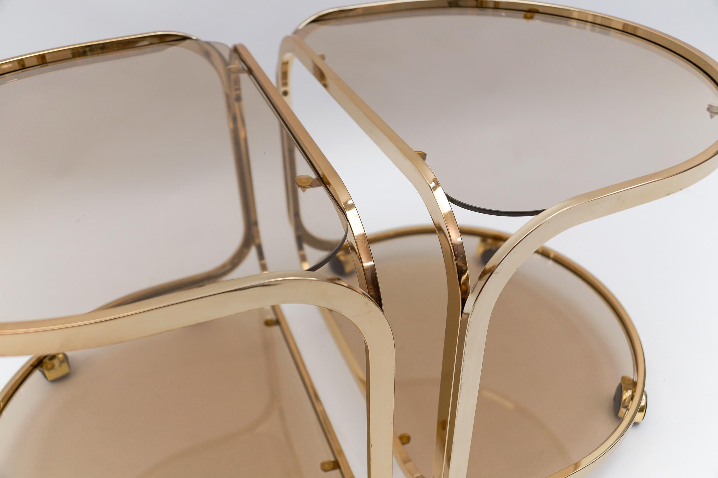 Paar französische Mid-Century-Modern-Beistelltische, 1960er Jahre im Angebot 4