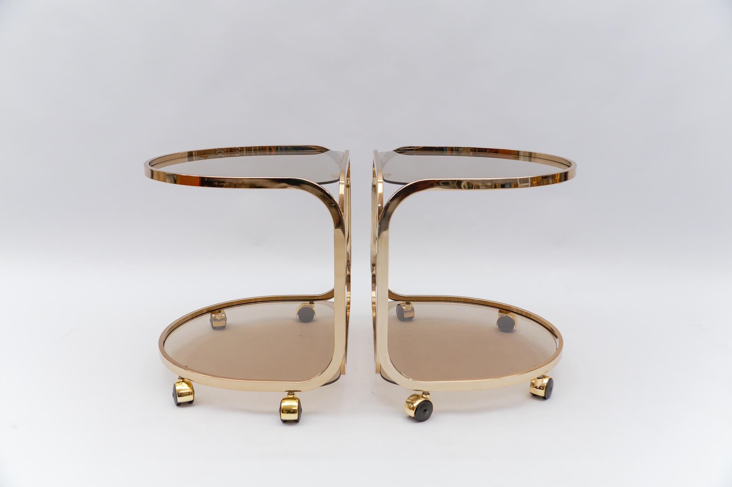 Pair of French Mid-Century Modern Side Tables, 1960s For Sale 3