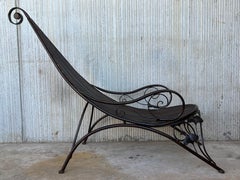 Pair of French Mid-Century Modern Siesta Chaise Lounge Chairs