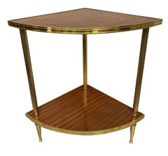 Pair Of French Midcentury Etargere Side Tables