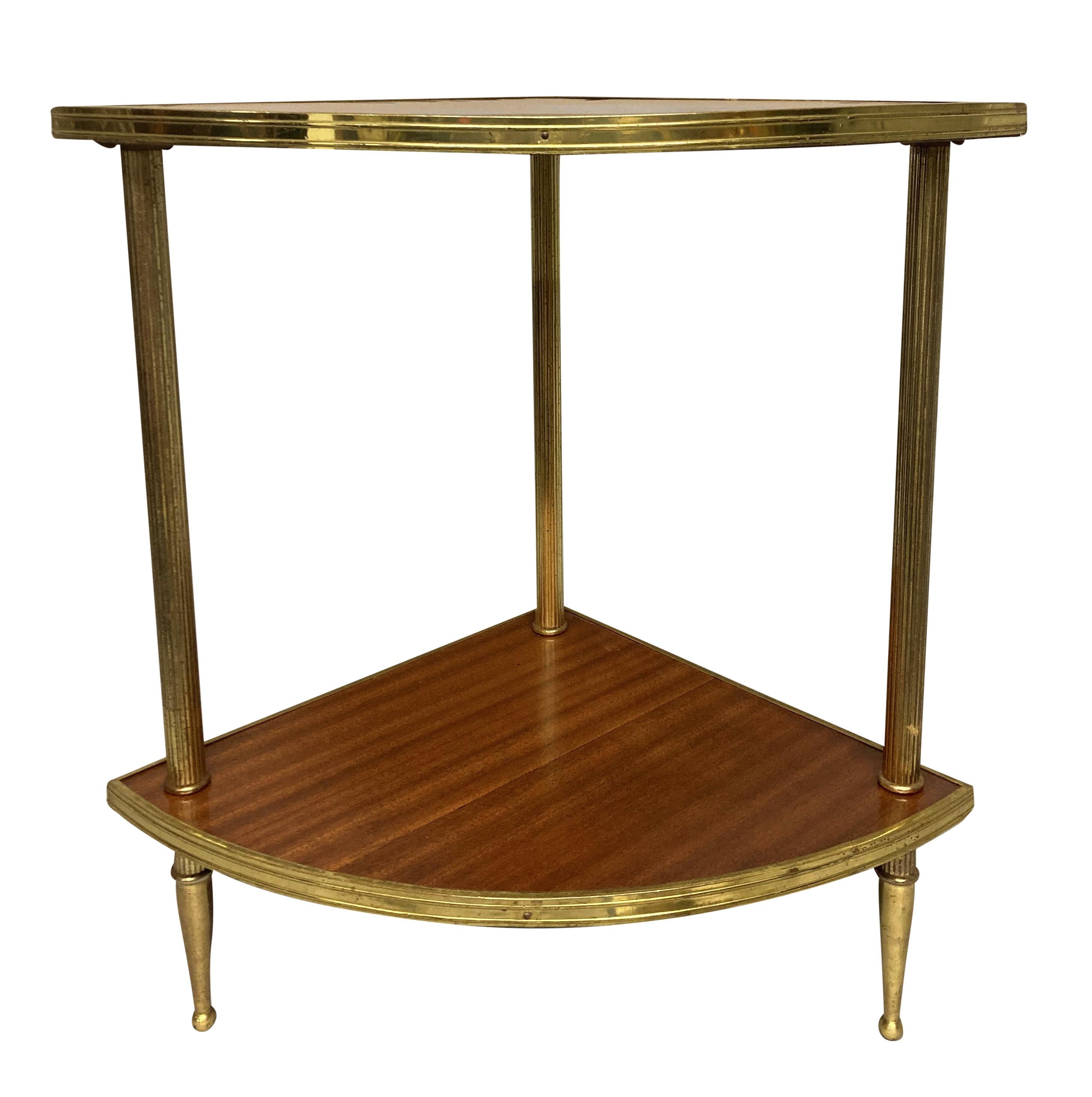 Pair Of French Midcentury Etargere Side Tables For Sale 1