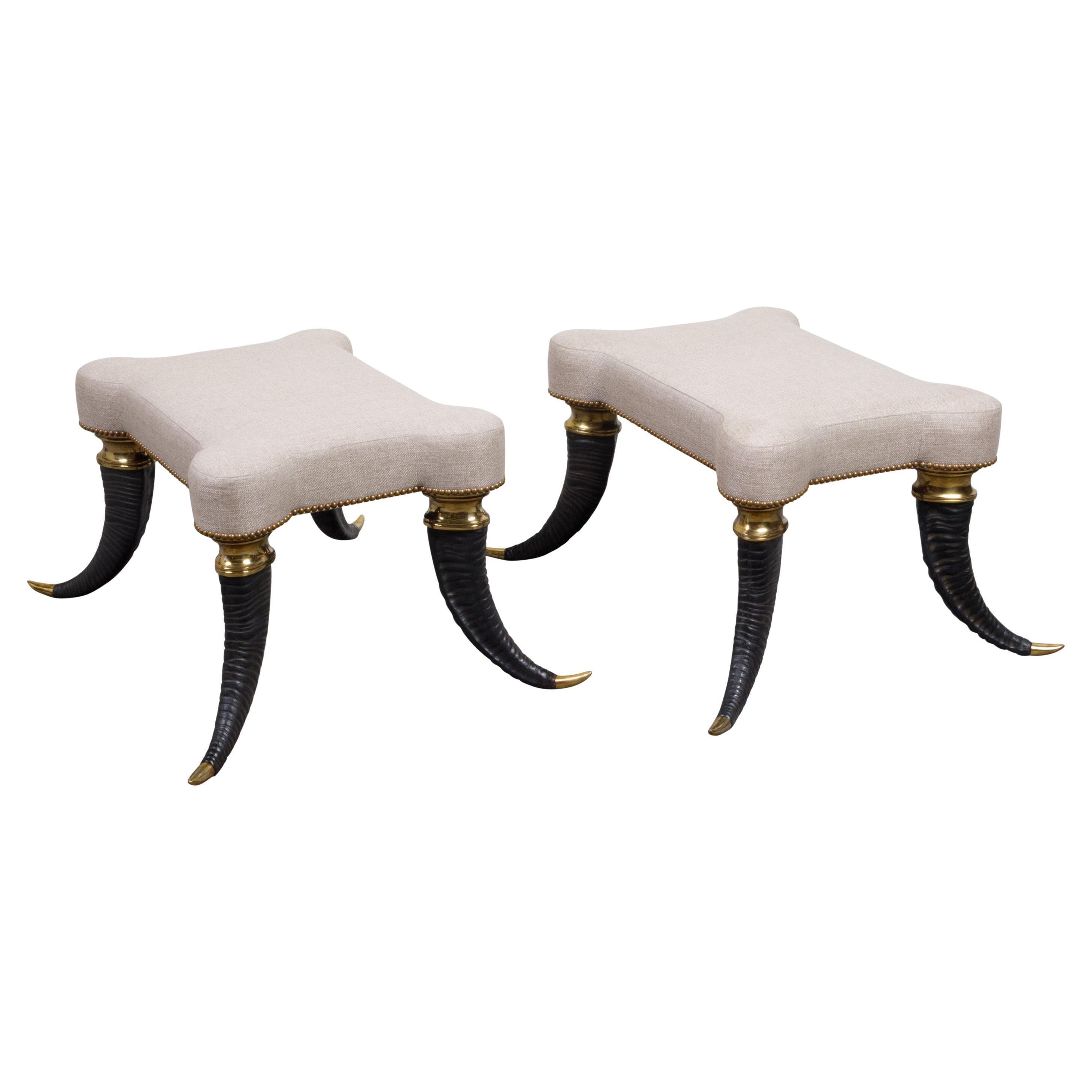 Pair of French Stools at 1stDibs