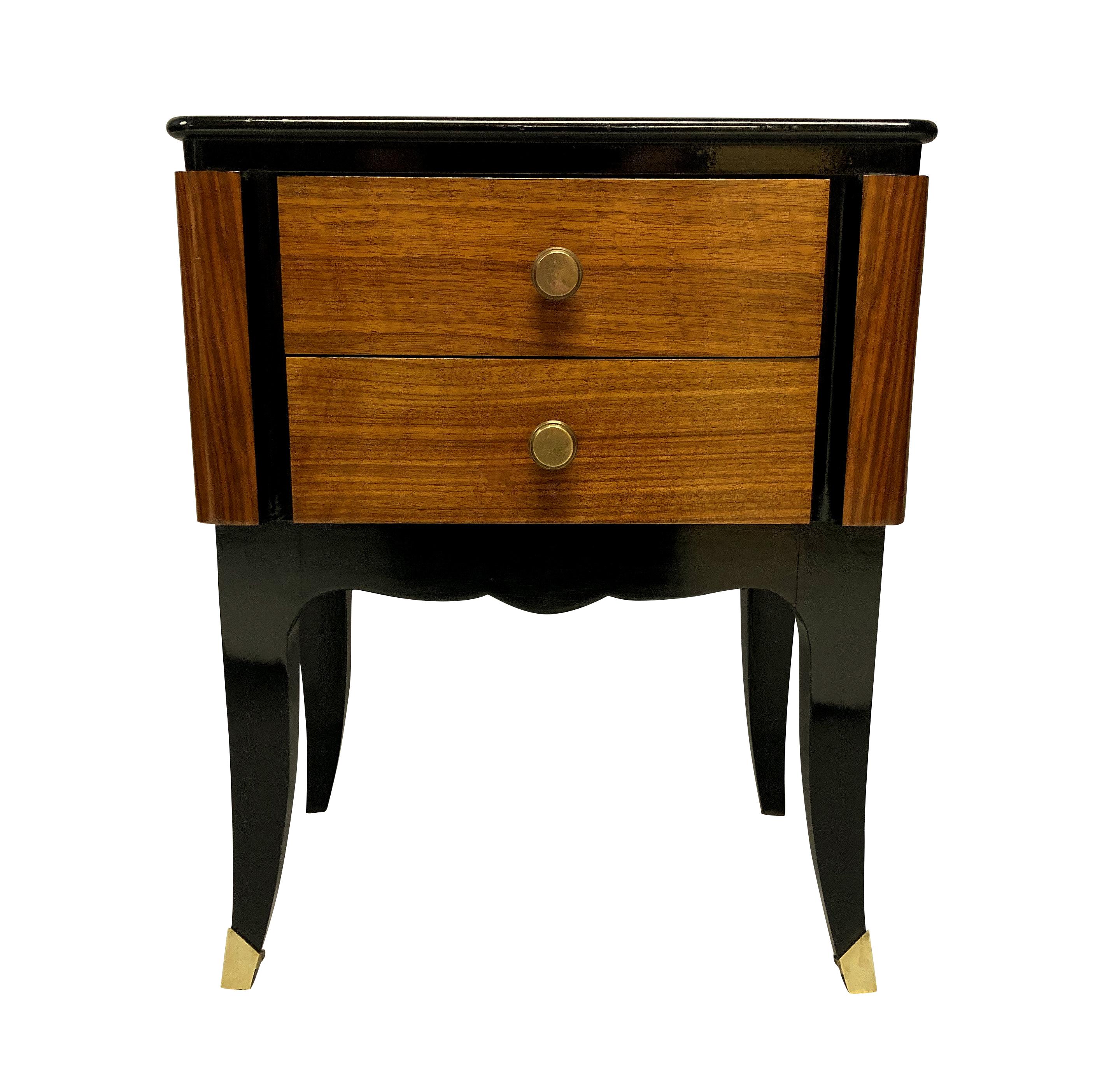 Mid-20th Century Pair of French Midcentury Night Stands