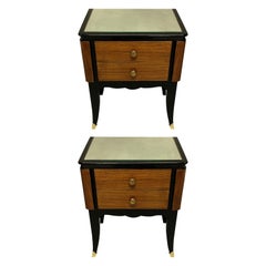 Pair of French Midcentury Night Stands