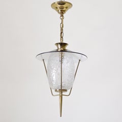 Pair of French Modern Lanterns, 1950s