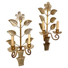 Pair of French Moderne Sconces