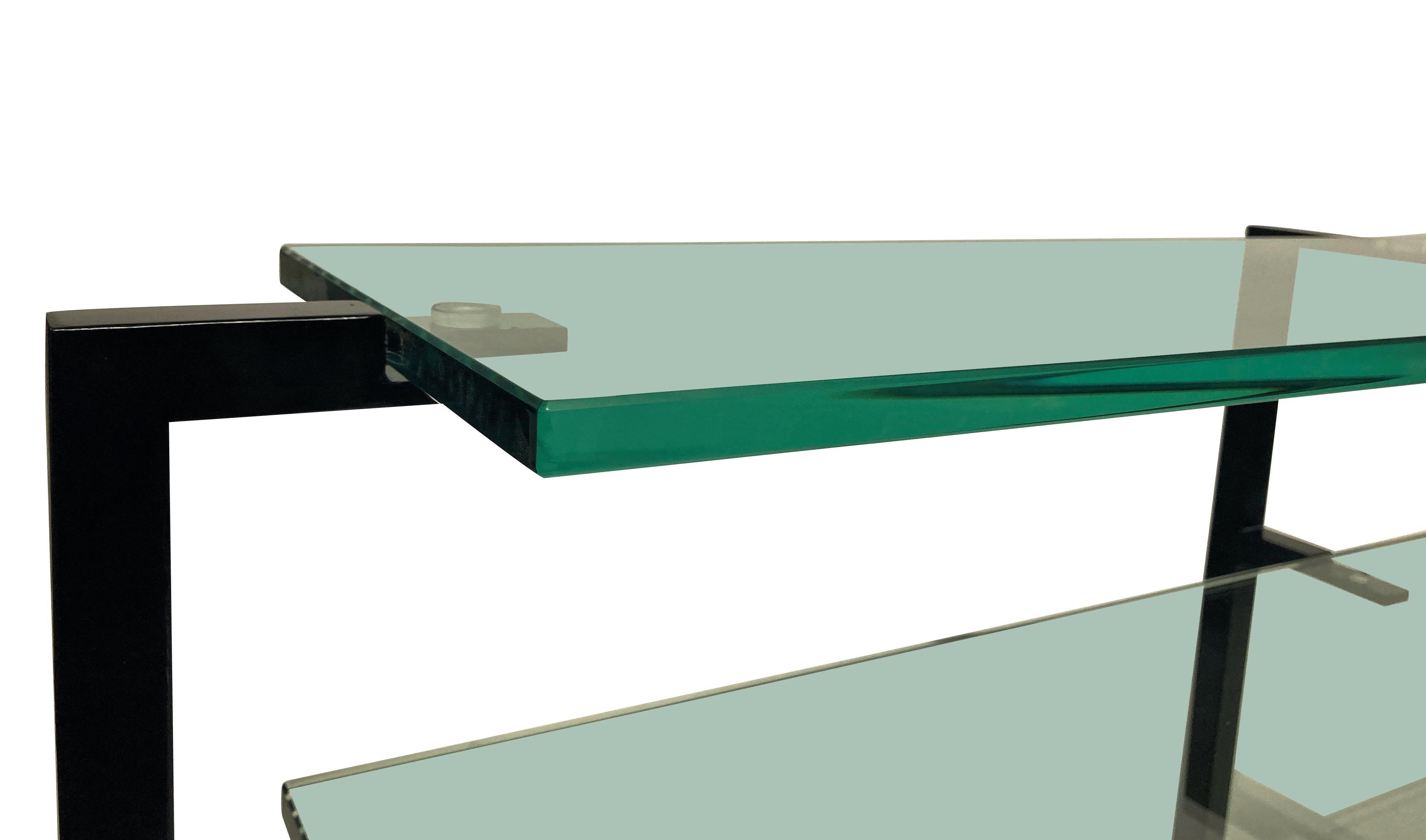 Pair of French Modernist Console Tables 4