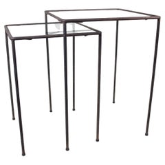Pair Of French Modernist Occasional Nesting Tables
