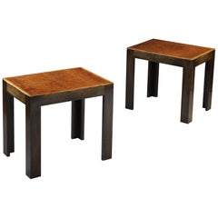 Pair of French Modernist Tables
