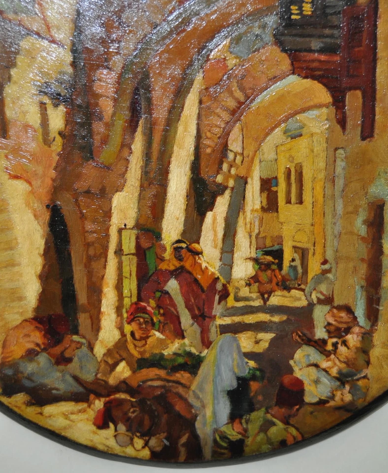 Pair of French Morocco Paintings, circa 1940 In Good Condition In San Francisco, CA