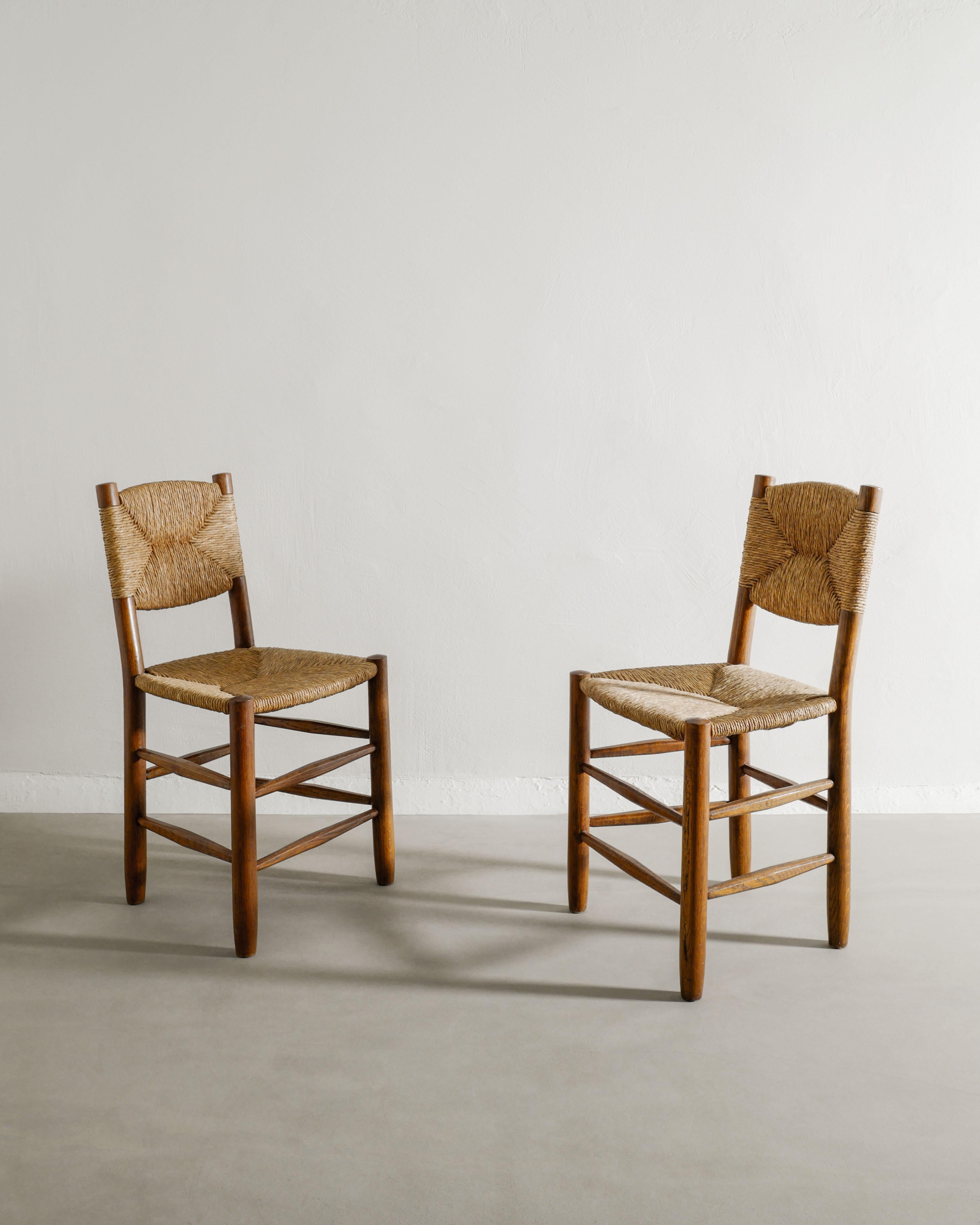 Rare pair of French mid century 