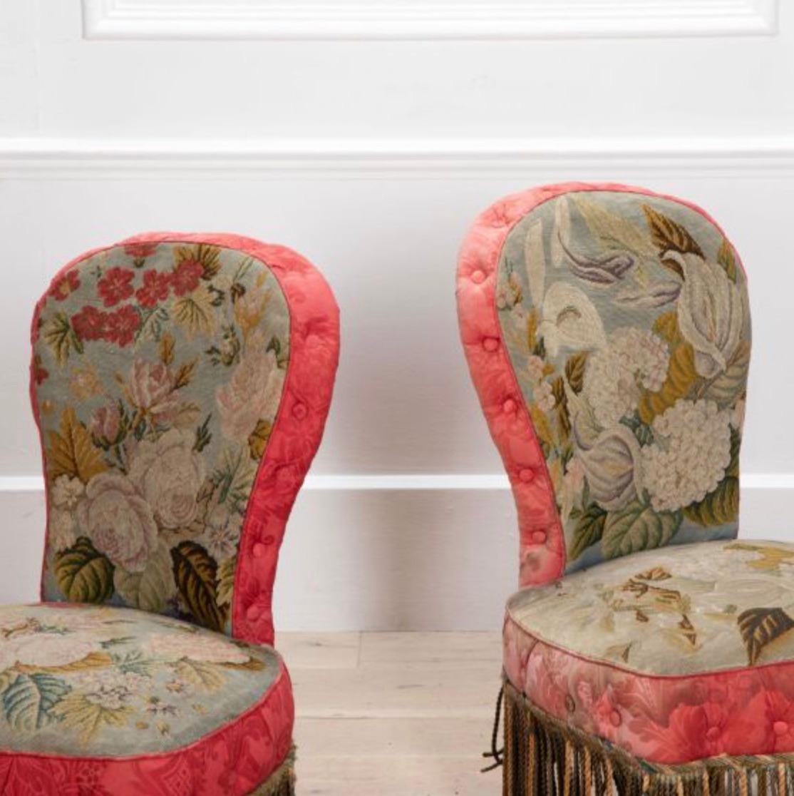 XIXe siècle Paire de chaises Napoléon III en vente