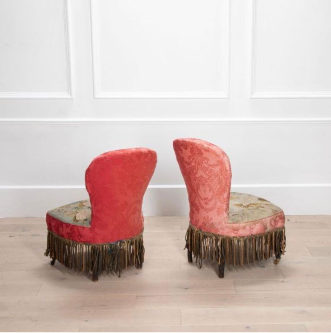 Paire de chaises Napoléon III en vente 1