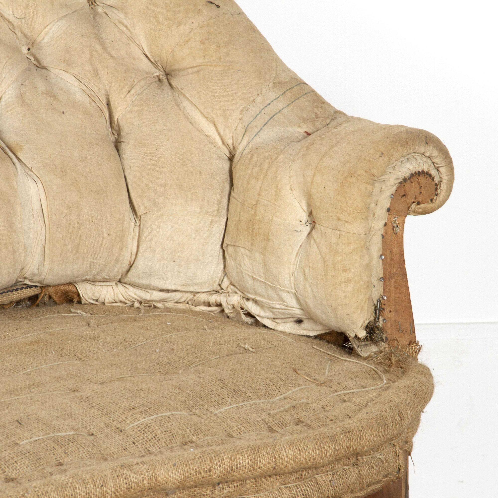 Pair of French Napoleon III Sofas For Sale 1