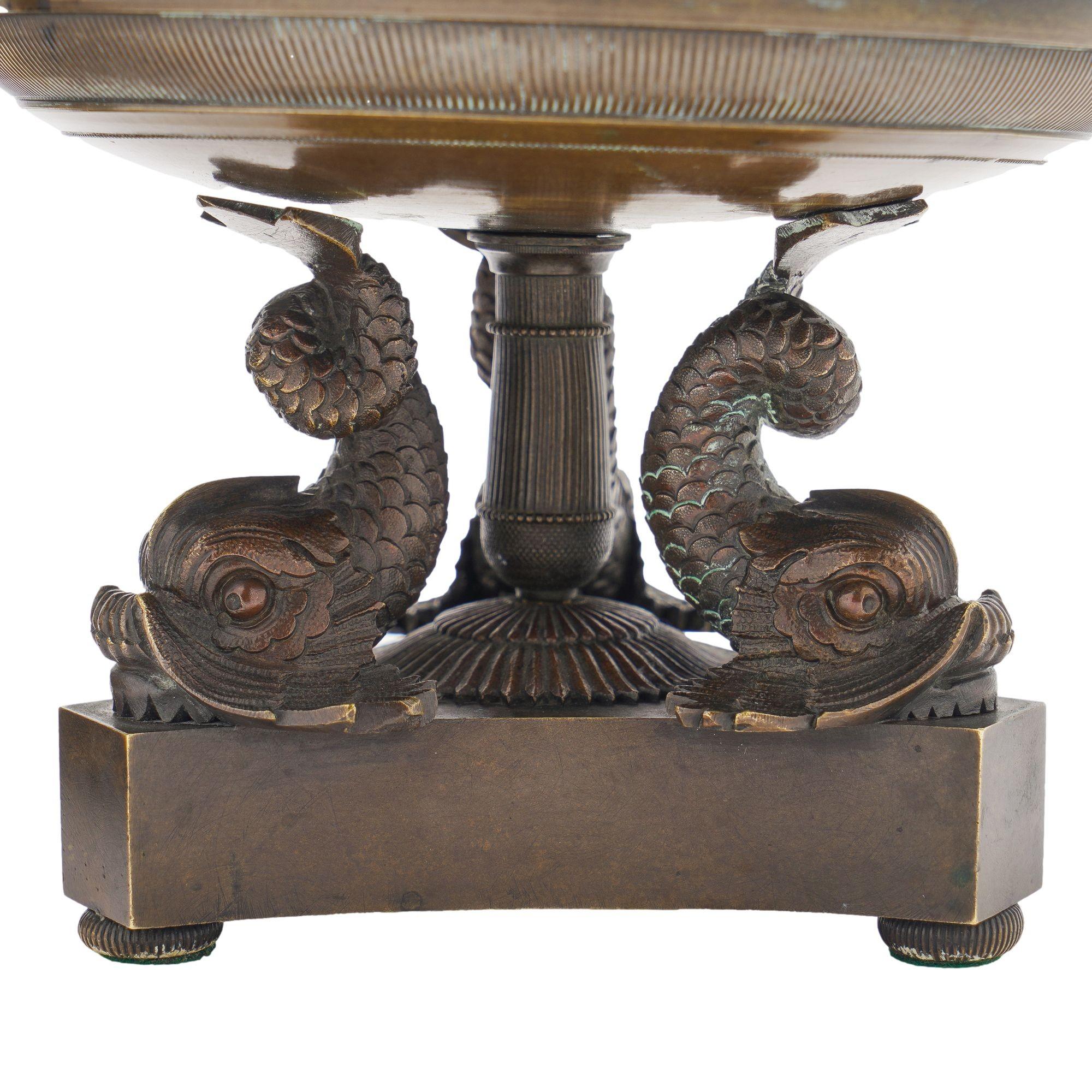 Coppia di tazze in bronzo neoclassiche francesi, 1800-25 ca. in vendita 5