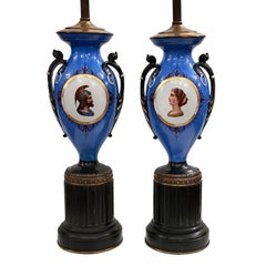 Pair of French Neoclassic Lamps