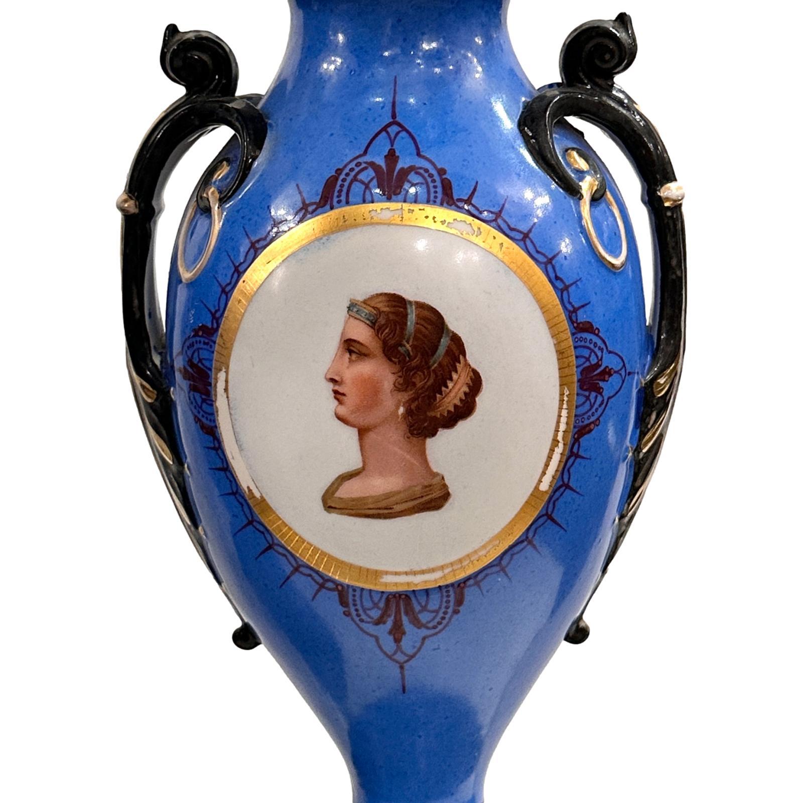 Francese Coppia di lampade neoclassiche francesi in vendita