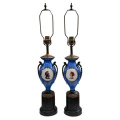 Pair of French Neoclassic Lamps