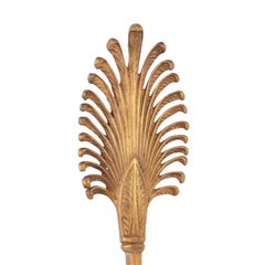Pair of French Neoclassical Arrow Wall Sconces, C. 1940.
