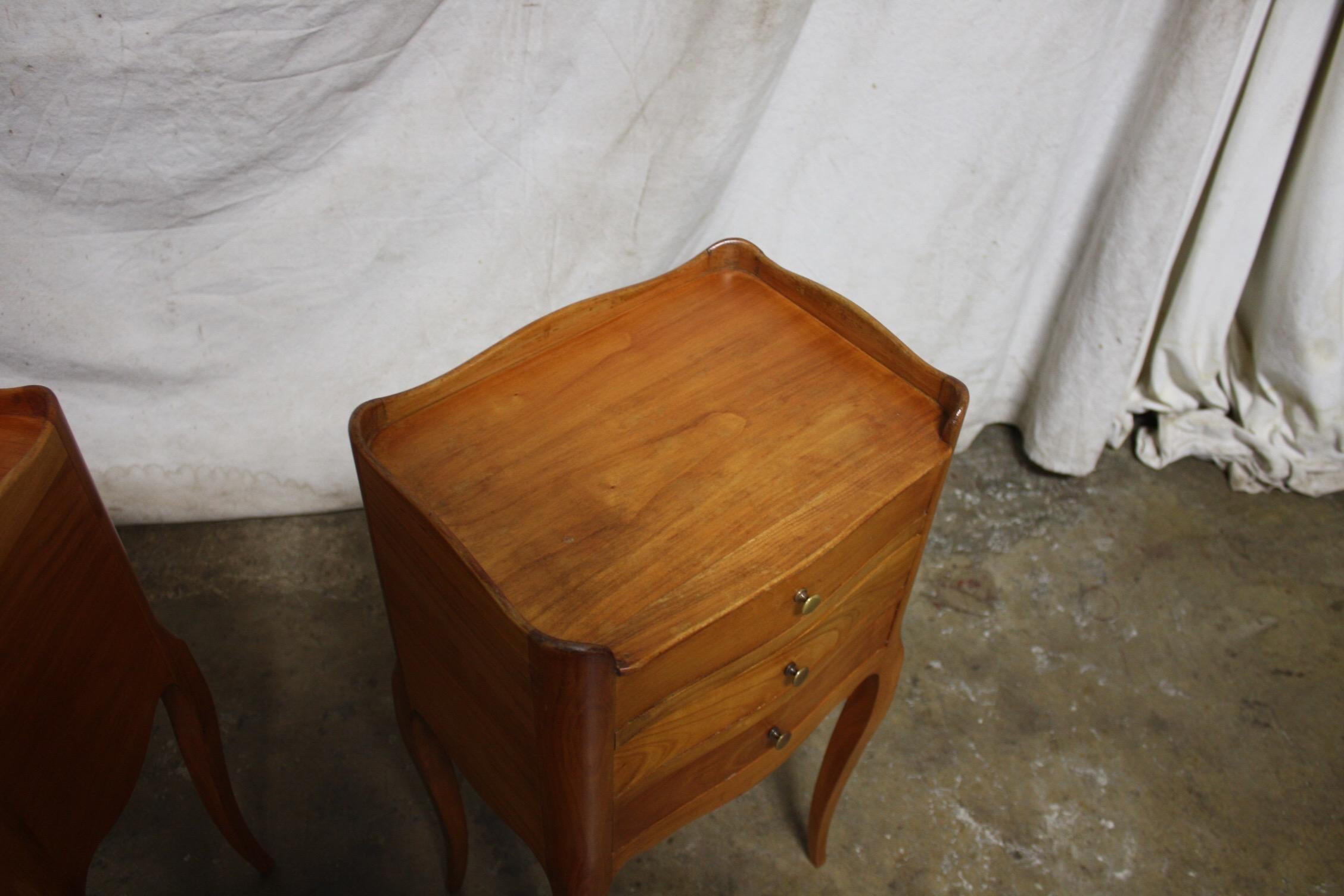 20th Century Pair of French Night Stands