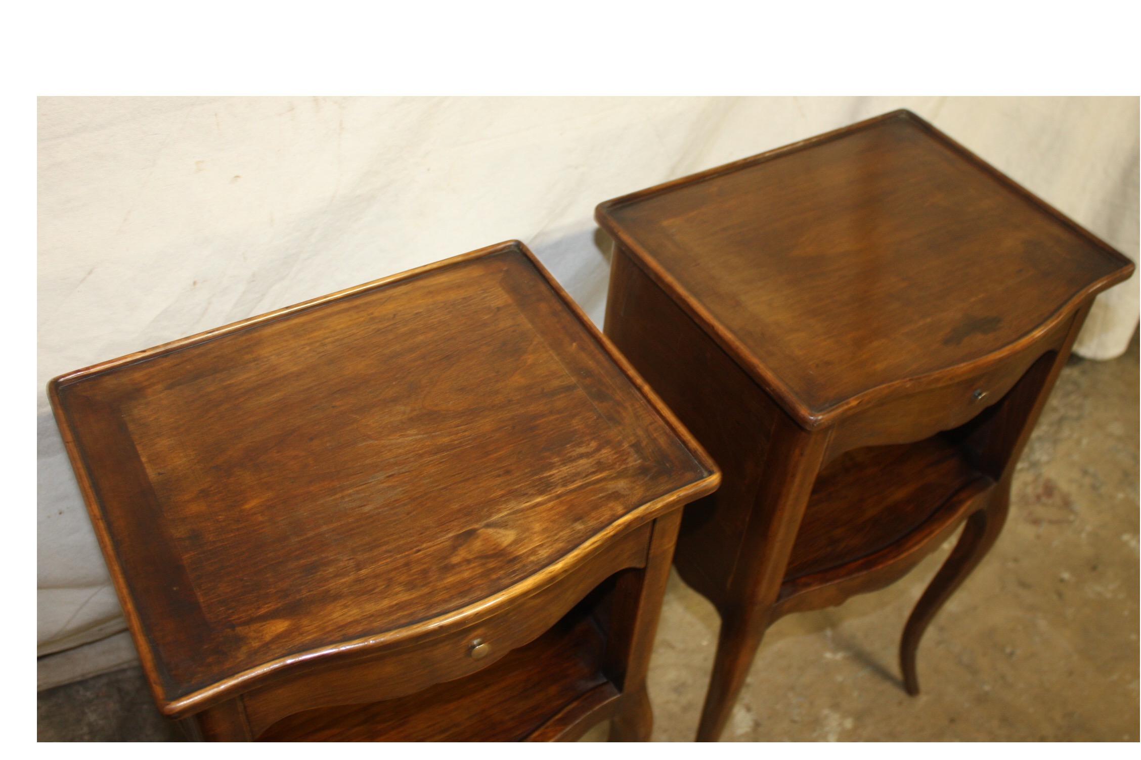 Pair of French Nightstands 2