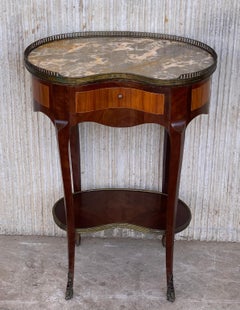 Pair of French Nightstands Side Cabinets Bedside Tables Louis XVI, circa 1910