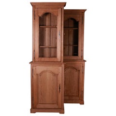 Pair of French Oak Bookcases